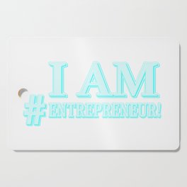 "#ENTREPRENEUR" Cute Expression Design. Buy Now Cutting Board