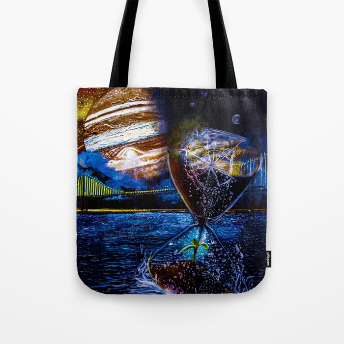 Conceptual Acrylic Art Tote Bag