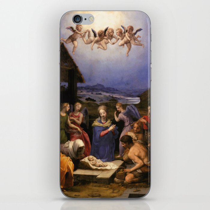 Angelo Bronzino - Adoration of the Shepherds iPhone Skin