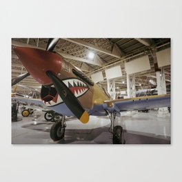 WW2 Fighter aircraft. Canvas Print