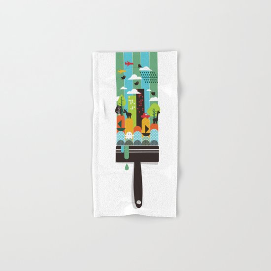 Paint your world Hand & Bath Towel