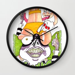 Buttlejuice it!!! Wall Clock