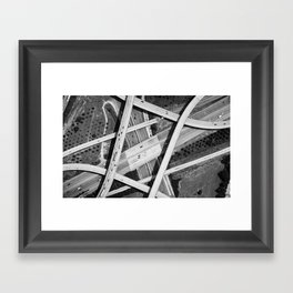 Spaghetti Junction Framed Art Print