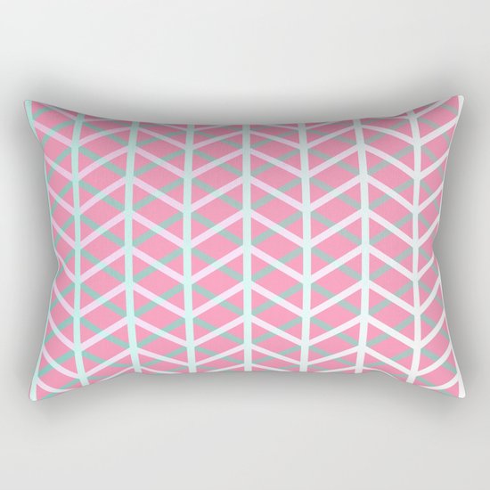 Overlap #5 reverse Rectangular Pillow