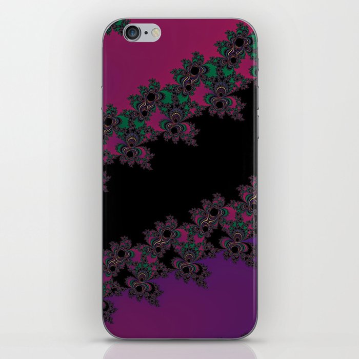 Fractal Layered Lace  iPhone Skin
