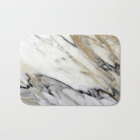 Calacatta Marble Bath Mat