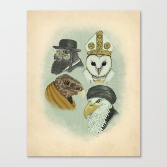 Birds of Pray Canvas Print