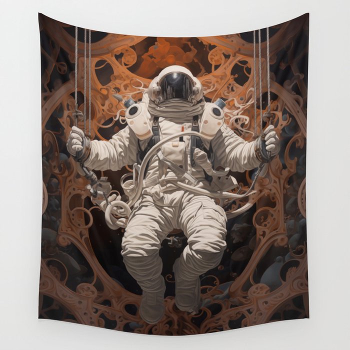 Space Traveler Wall Tapestry