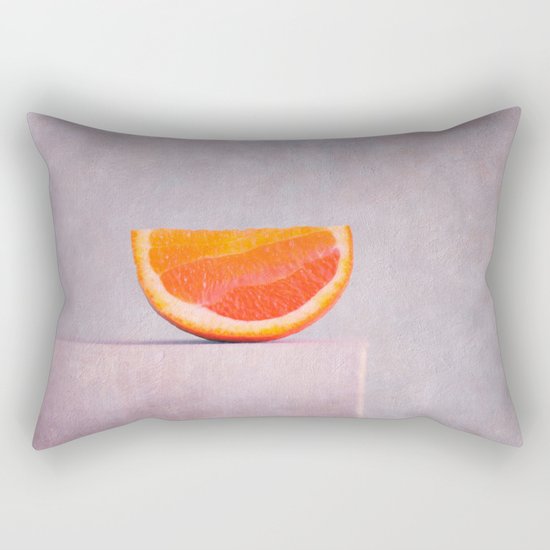 summer in orange Rectangular Pillow
