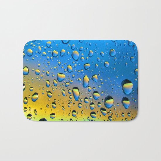 The Rain Watching the Sun Bath Mat