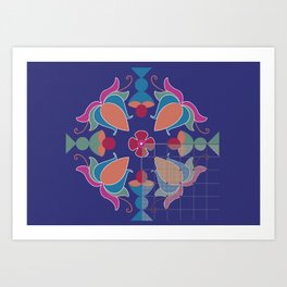 Connect the Dots  Art Print