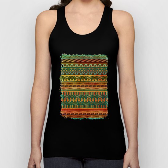 Inspired Aztec Pattern 3 Unisex Tank Top
