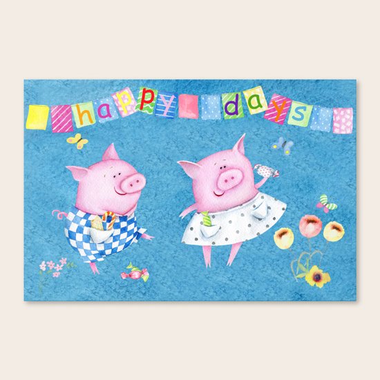 Happy Days Canvas Print