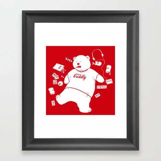 Lonely Nights Framed Art Print