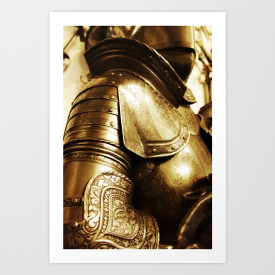 The Armour Art Print