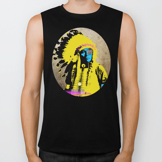 Indian Pop 2 Biker Tank