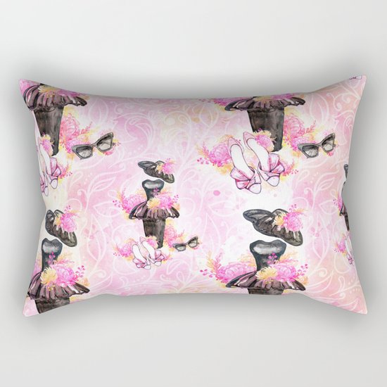 Fashion and Paris #2 Rectangular Pillow