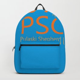 PSCSCo Vivid Cerulean, Pumpkin & Marigold Orange Backpack