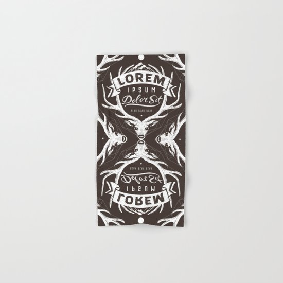 adventure blah! Hand & Bath Towel