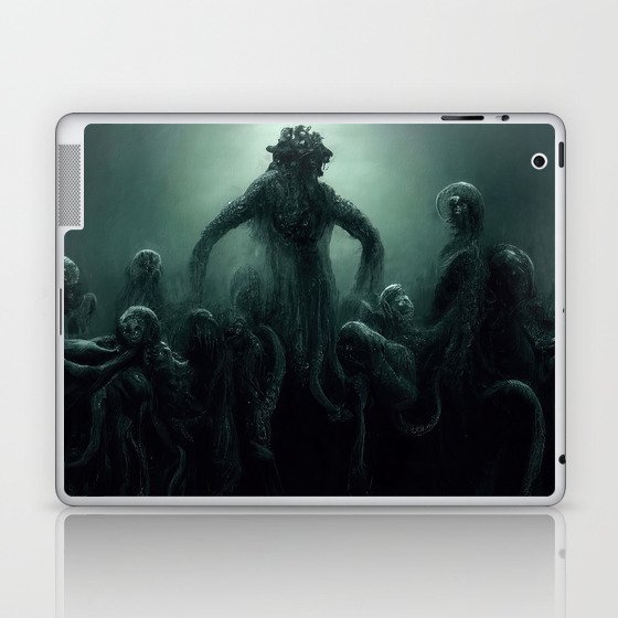 Nightmares are living in our World Laptop & iPad Skin