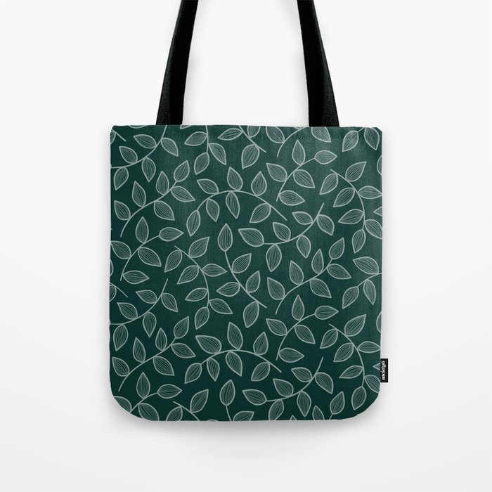 Leaves- Sansevieria Green Tote Bag