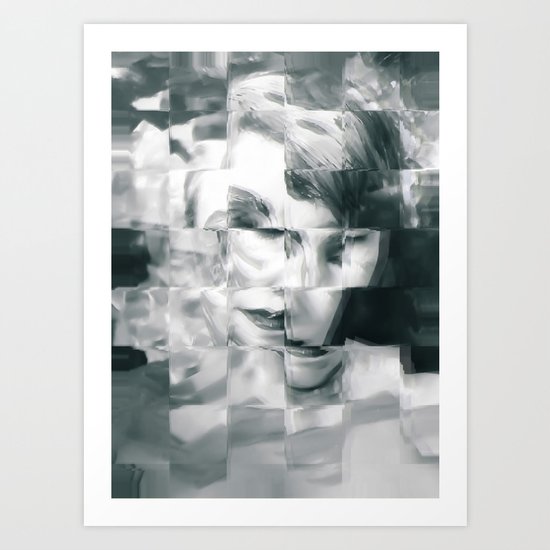 Young woman Art Print