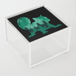 Environmental Protection Squirrel Climate Change Acrylic Box
