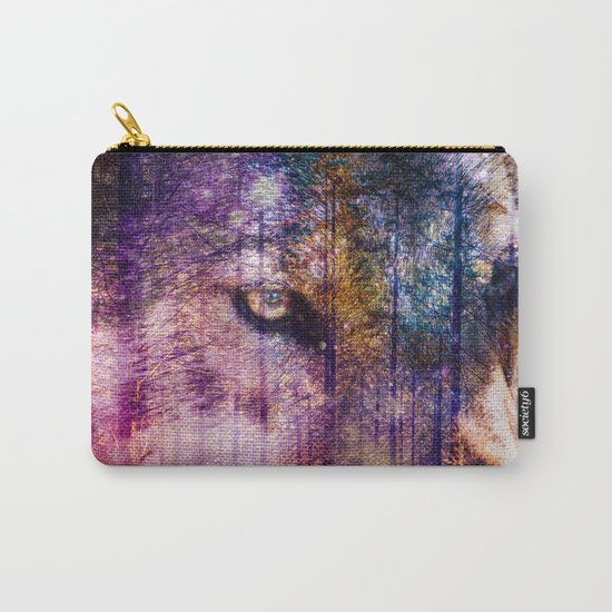 Wolf Forest : These Are My Forests Carry-All Pouch