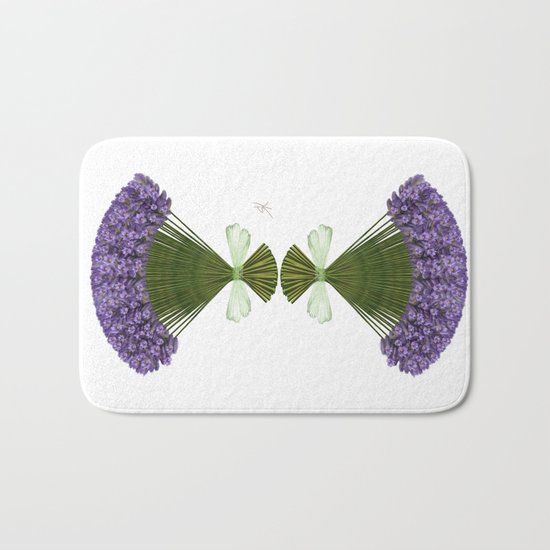 Bunch of lavender Bath Mat