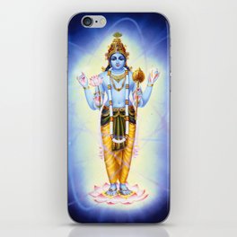 Cosmic Form of Lord Vishnu iPhone Skin