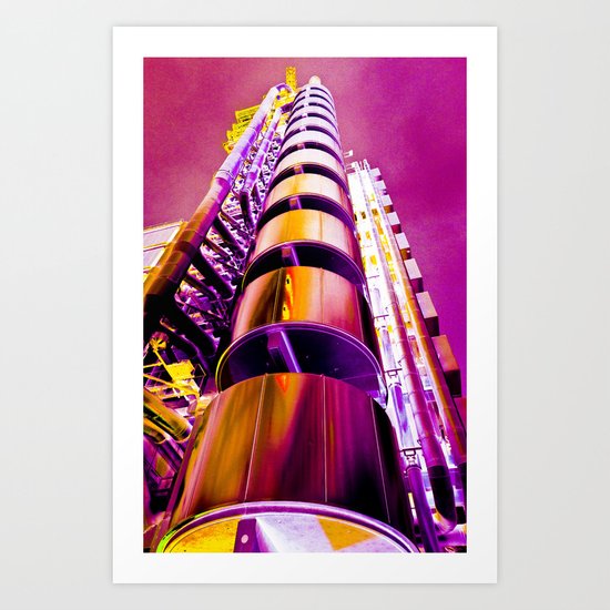 Lloyd's of London Building Art Art Print