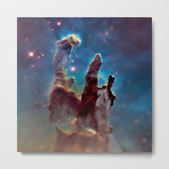 Pillars of Creation Metal Print