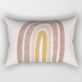 Boho Rainbow Rectangular Pillow