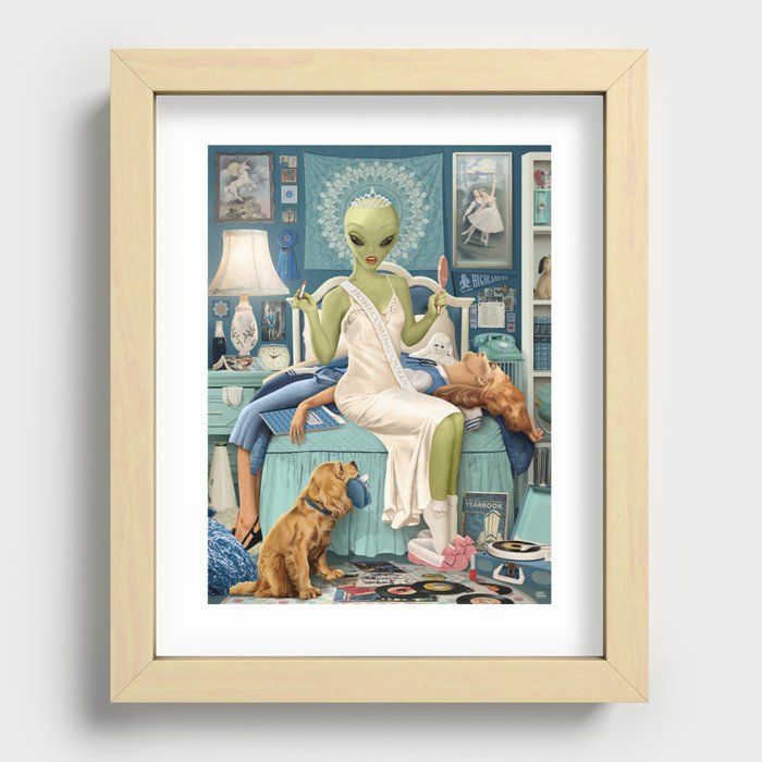 Homecoming Queen Recessed Framed Print