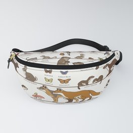 Common Wildlife of New England Fanny Pack