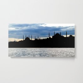 Sultanahmet Camii Skyline Istanbul Turkey Metal Print | Photo, Landscape 