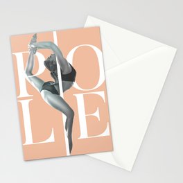 Pole Dance Stationery Cards