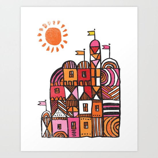 chateau Art Print