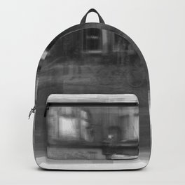 Angst Toronto Streetscape Backpack | Architecture, Photo, Experiment, Overlaid, B W, Manipulation, Movement, Blur, Vantagepoints, Essence 