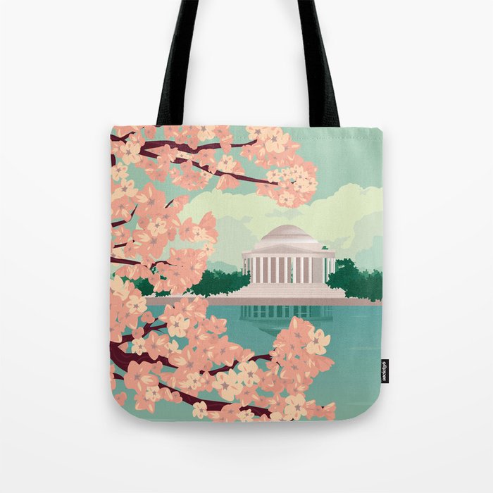 Spring in Washington DC Tote Bag
