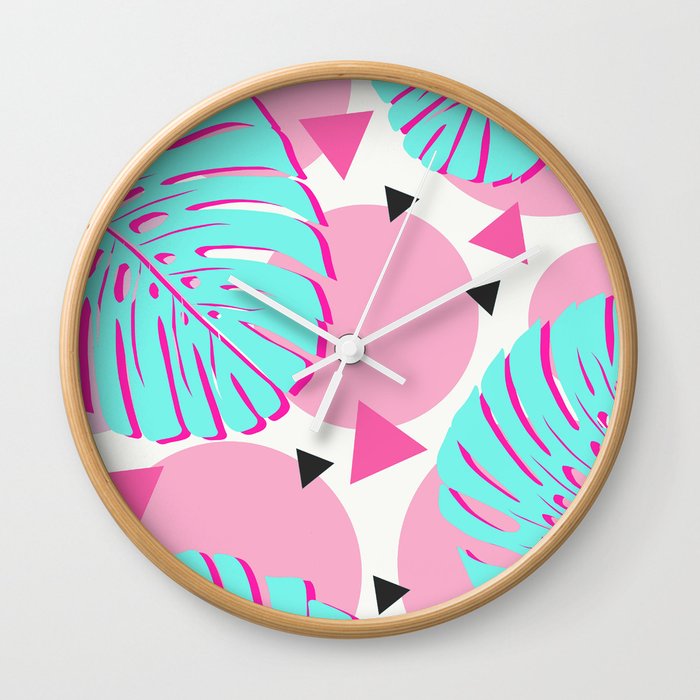 Baby Tropical Fantasy Wall Clock