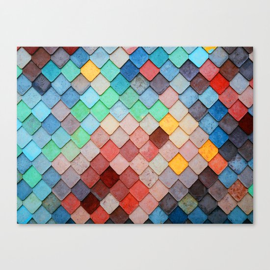 PRETTY - POP COLORS Canvas Print