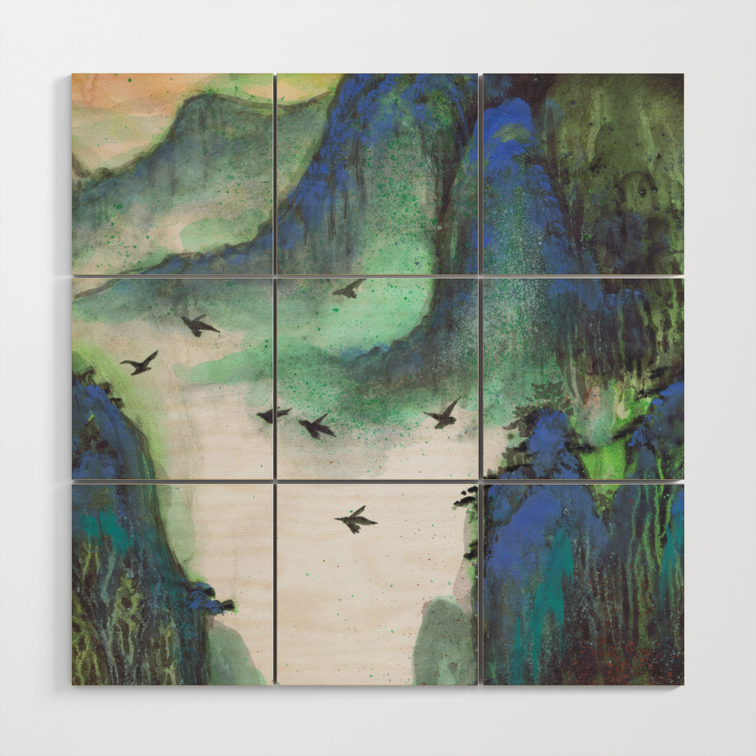 Peaceful Wood Wall Art By Galilee Society6