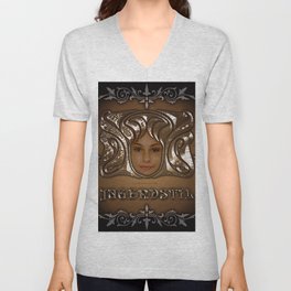 Jugendstil V Neck T Shirt