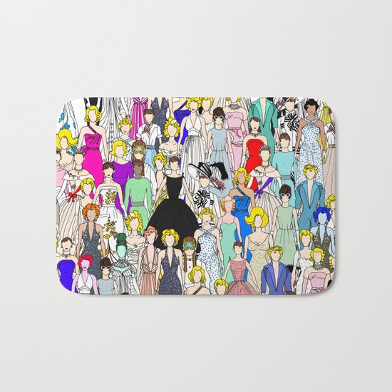 Tokyo Punks - Feminist Multicultural Unite Bath Mat