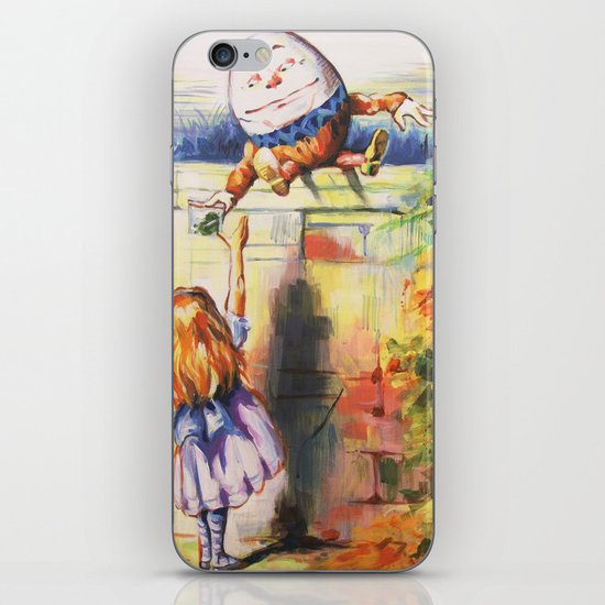 Alice Meeting Humpty Dealer iPhone & iPod Skin