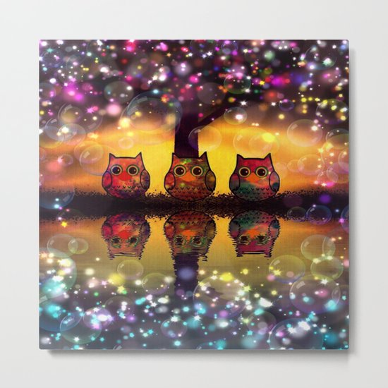 owl-110 Metal Print