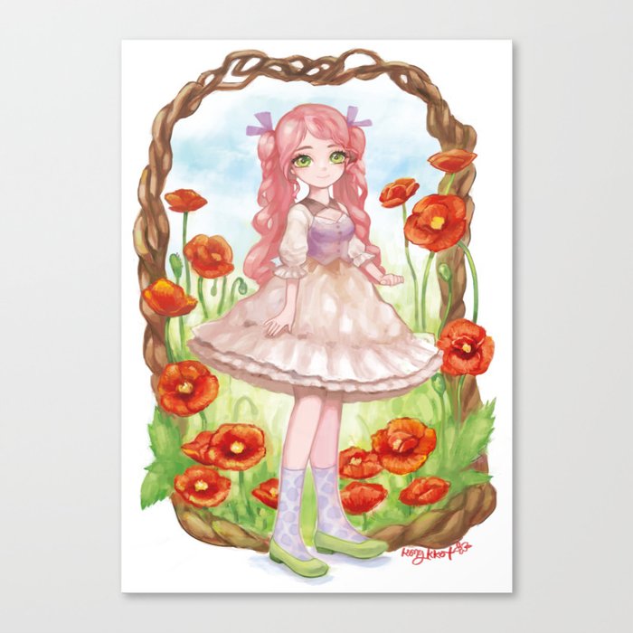 Poppy Canvas Print