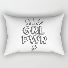 GRL PWR Rectangular Pillow
