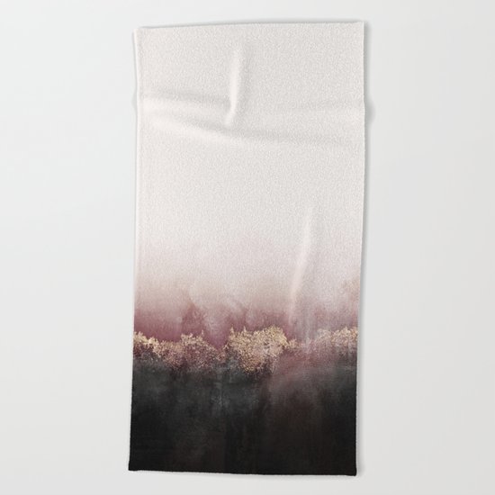 Pink Sky Beach Towel